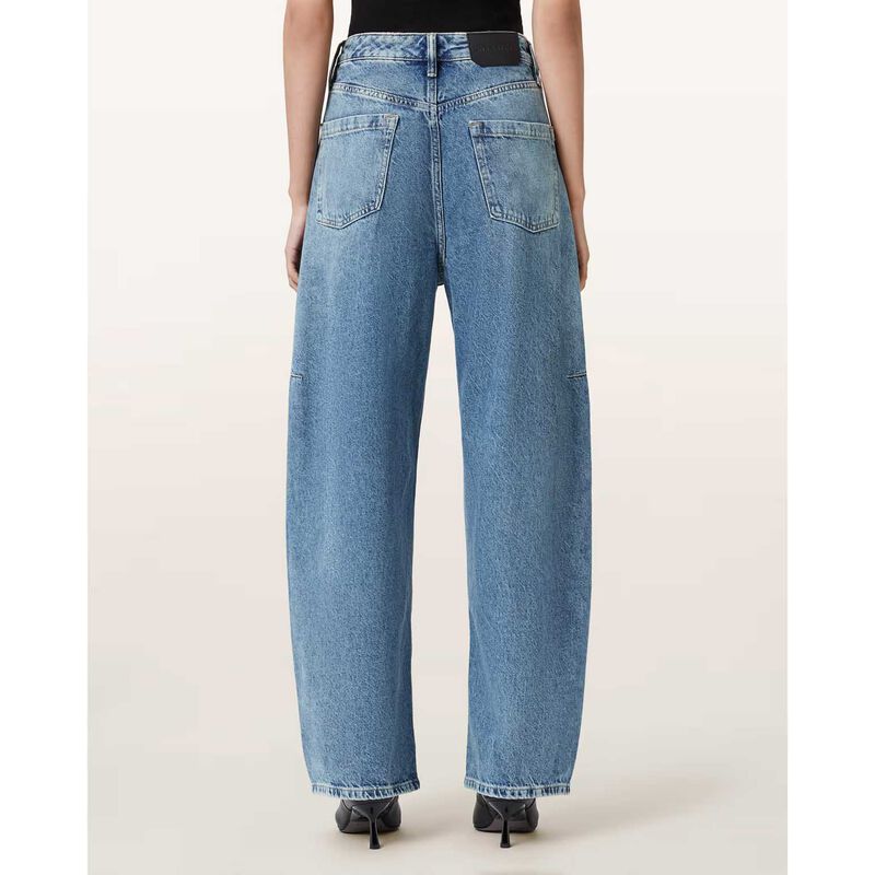 AllSaints Carter Barrel Leg Jeans image number 1